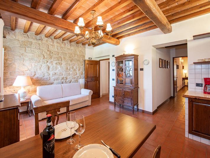 Castello Di Fulignano Soarzio Panoramic Apartment Сан Джиминяно Екстериор снимка