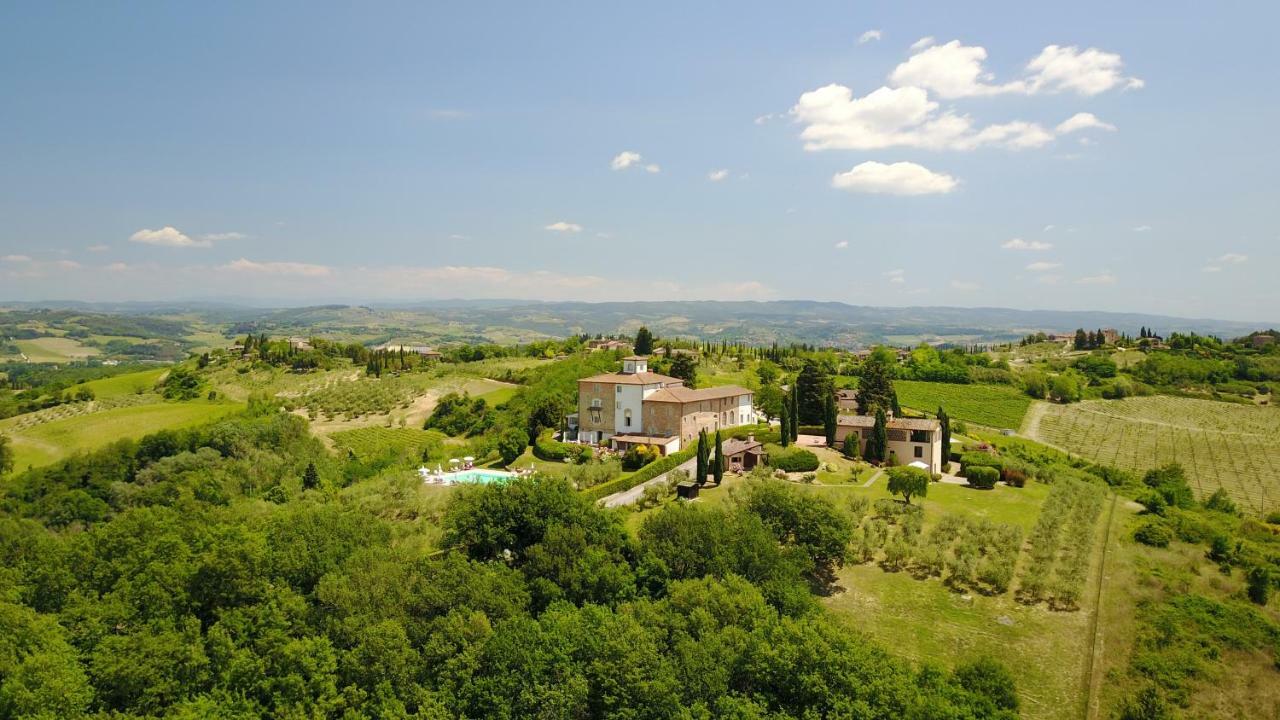 Castello Di Fulignano Soarzio Panoramic Apartment Сан Джиминяно Екстериор снимка