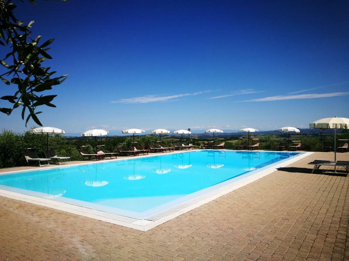 Castello Di Fulignano Soarzio Panoramic Apartment Сан Джиминяно Екстериор снимка